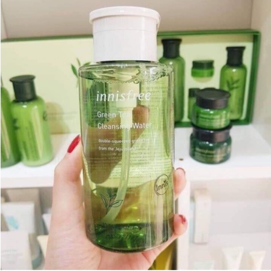 TẨY TRANG / TẨY TRANG INNISFREE GREEN TEA CLEANSING WATER 300ml