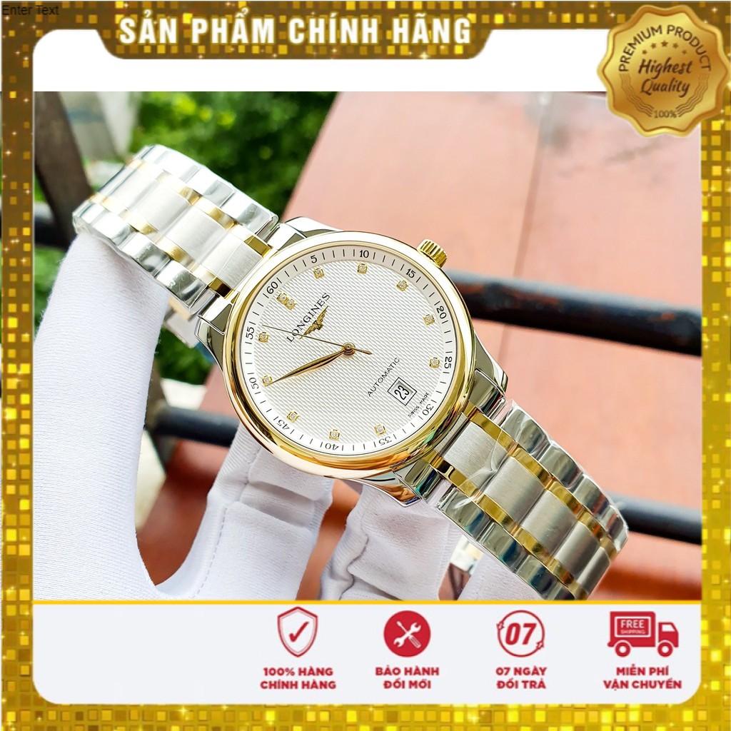 Đồng hồ nam chính hãng Longines Master Collection Diamond Demi 18kt L26285777