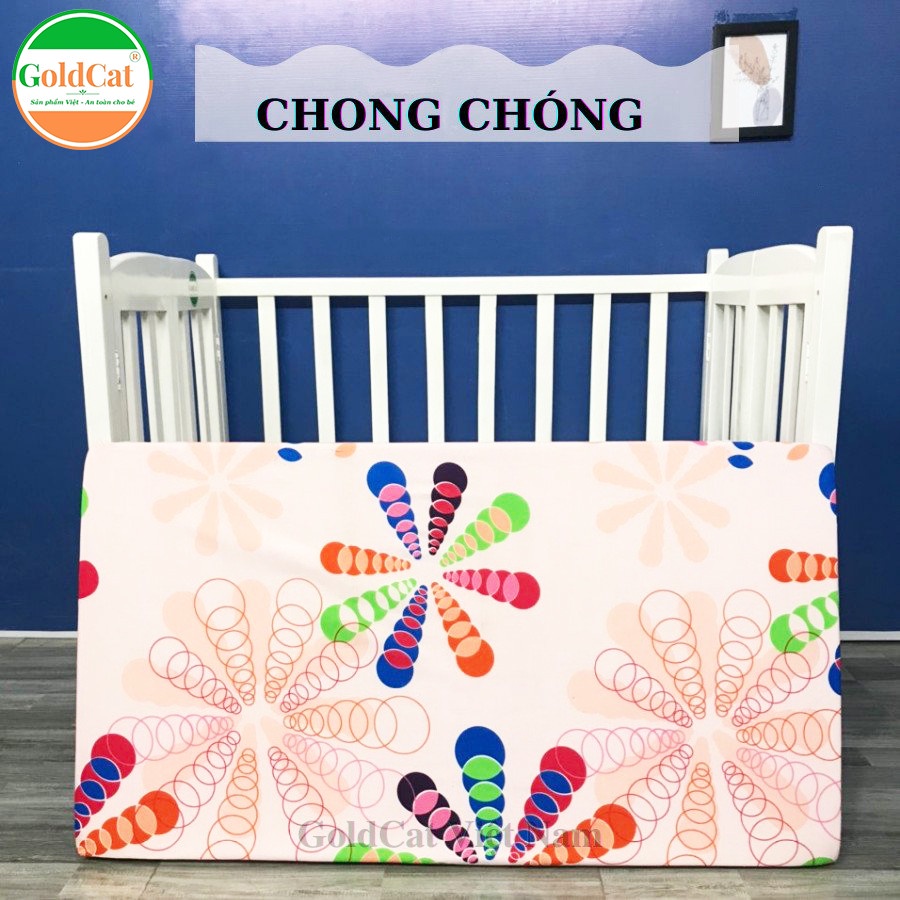 Ga Chun Bọc Đệm Cũi GOLDCAT G57 Chất Liệu Cotton Thiết Kế Nhiều Màu Sắc Độc Đáo