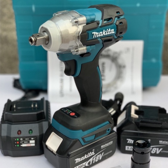 Máy bắt vít máy siết bulong Makita 118V 2 pin chất liệu tốt, kết cấu chắc chắn Hiếu Anh STORE [ BẢO HÀNH 24 THÁNG ]