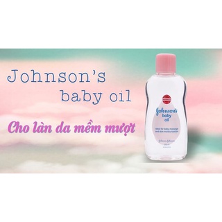 Dầu massage body Johnson's Baby Oil 50ml / 200ml