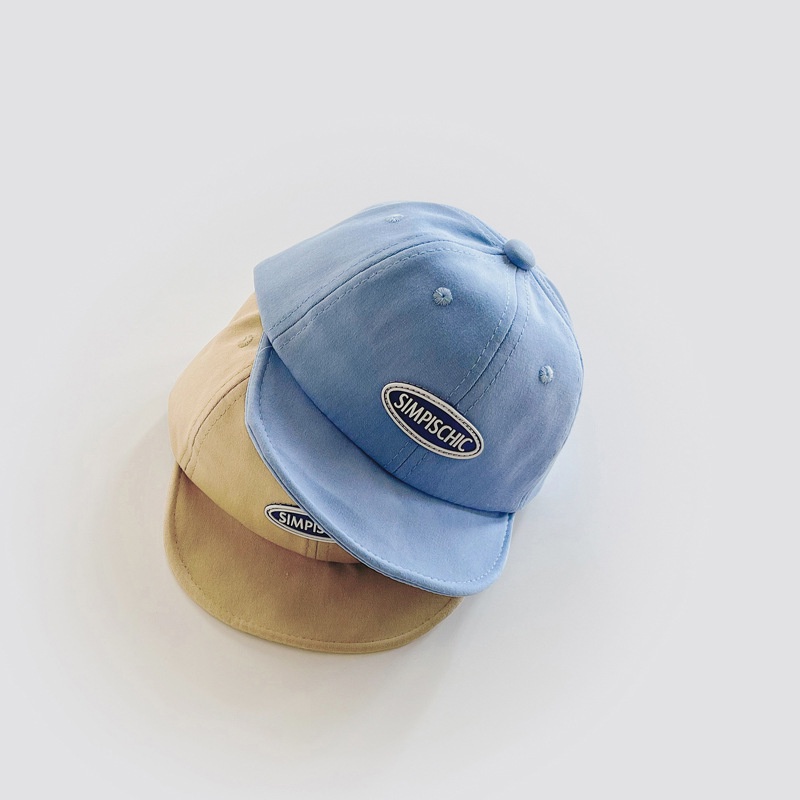 Mũ Lưỡi Trai Vành Mềm Chống Nắng In Chữ Xinh Xắn Cho Bé