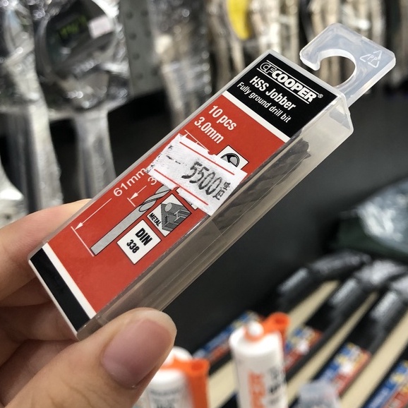 MŨI KHOAN SẮT HSS  CF COOPER