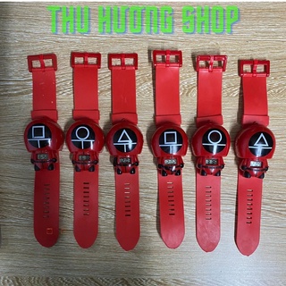 Đồng Hồ Squid Game Trò Chơi Con Mực