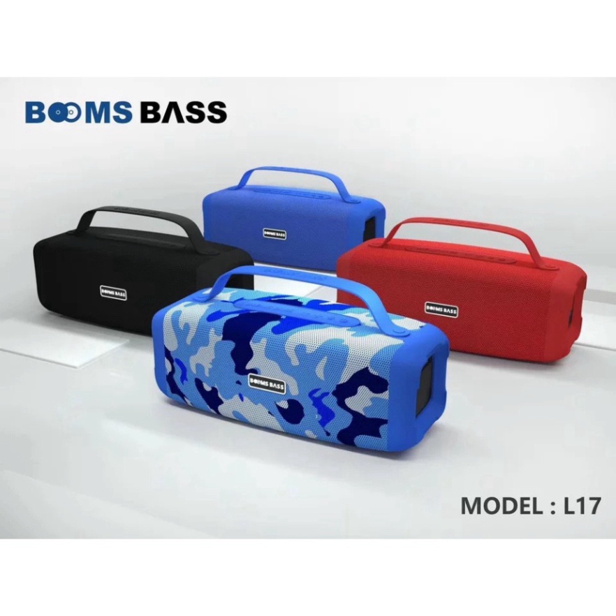 Loa Bluetooth BoomBass Âm Thanh Sống Động, Bass Cực Mạnh, Pin Khỏe, Kiểu Dáng Mới Chất Lượng Âm Thanh Đẳng Cấp