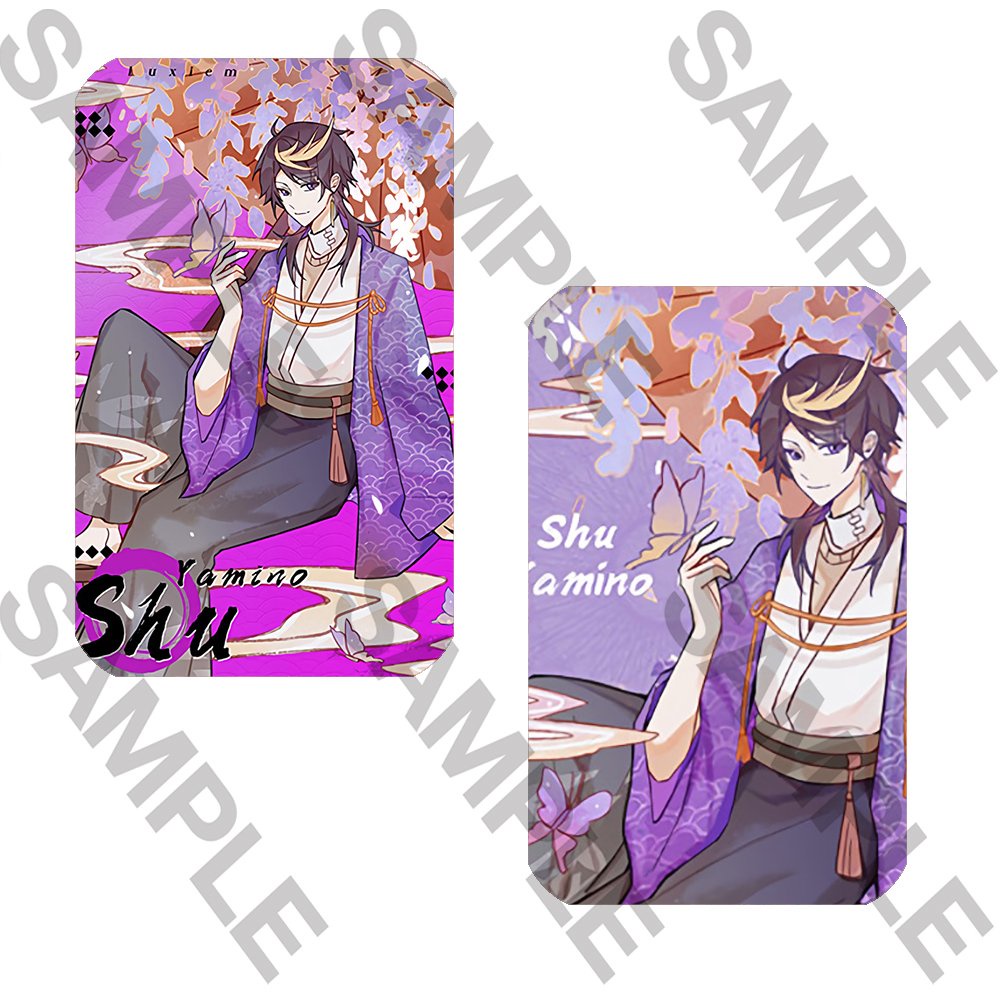 Ảnh card bo góc in hình LUXIEM ver TRANG PHỤC TRUYỀN THỐNG thẻ bo viền 5*8cm anime chibi