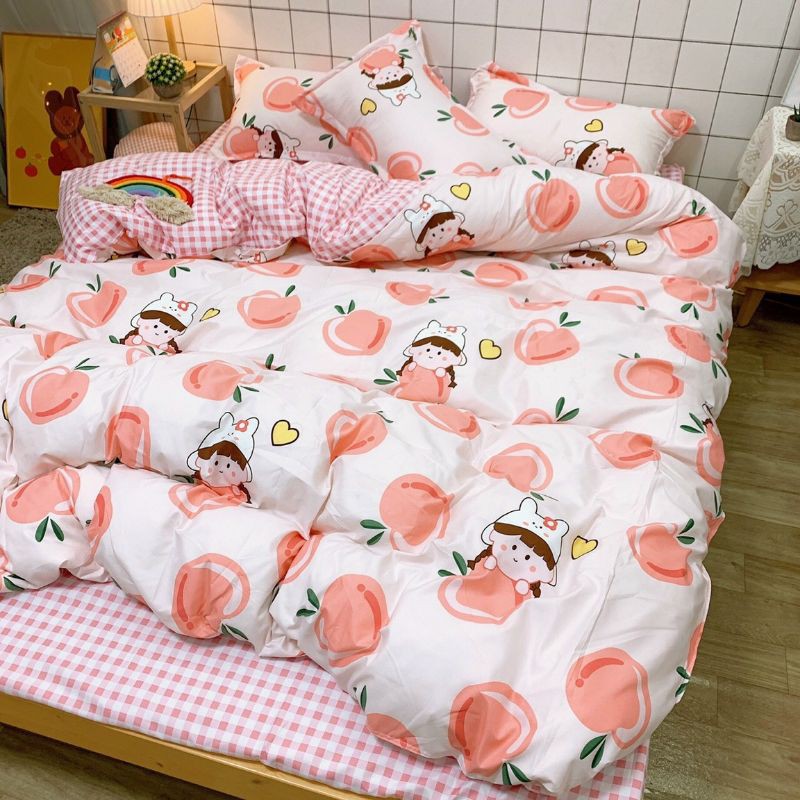 Bộ Cotton poly Đào Mông
