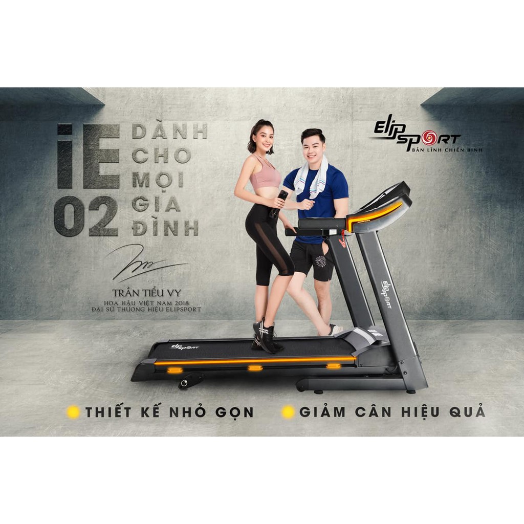 Máy chạy bộ đơn năng ELIP iLike iE02