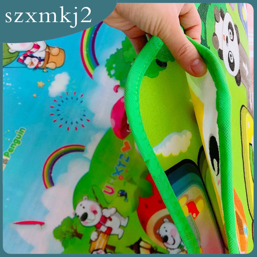 [szxmkj2] Thảm Lục Giác Hai Mặt Dễ Thương Cho Bé Chơi