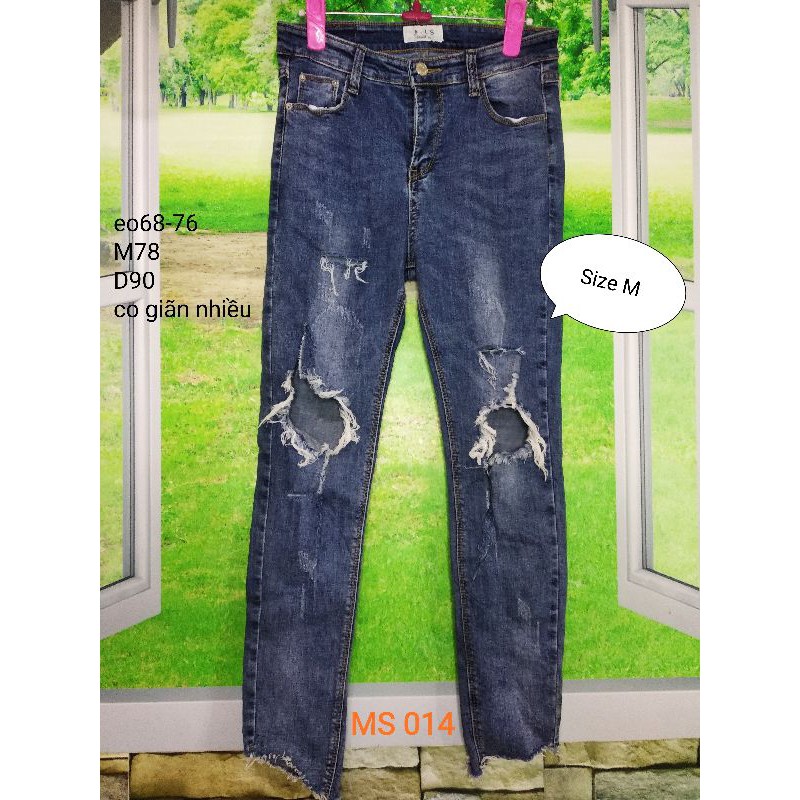 Quần jeans 2hand korea đg