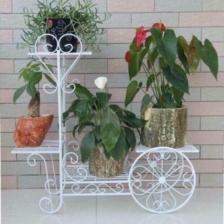 Kệ sắt để chậu hoa kiểu dáng mới ạ