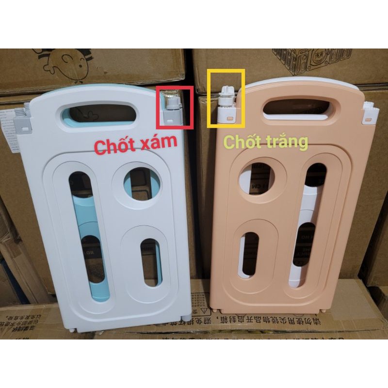 Thanh lẻ quây cũi nhựa mẫu Thỏ và Bò