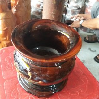 Bát nhang gỗ ngang 13cm