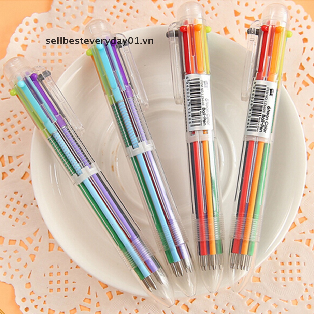 Bút bi nhiều màu viết vẽ sáng tạo thông dụng