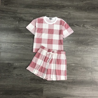 [MỚI]Bộ short cotton lụa da cá Talbots