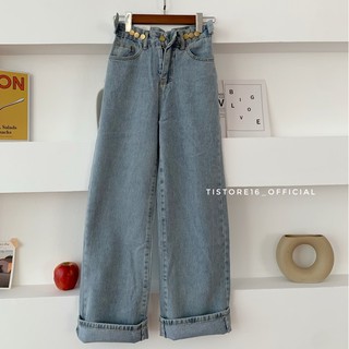 | ẢNH THẬT | - J005 - QUẦN JEAN XANH BẠC .