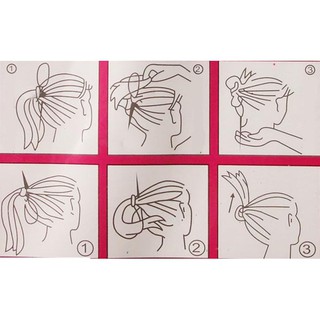Set 4 dụng cụ tạo kiểu tóc