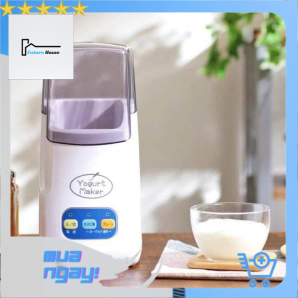 Máy Làm Sữa Chua Nhật Bản Tại Nhà Yogurt Maker, 3 Nút Tự Động Công Nghệ Mới, Bảo Hành 12 Tháng FHome