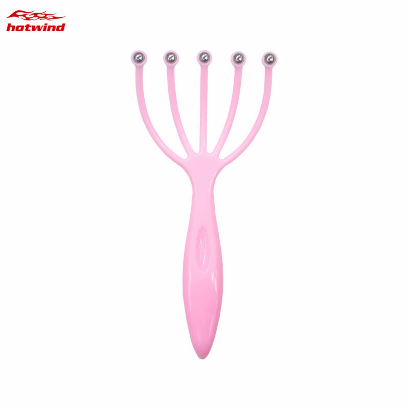 Dụng cụ mát xa da đầu 5 nhánh bóng thép tiện lợi