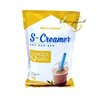 Bột kem béo pha trà sữa đài loan s-creamer screamer gói 1kg