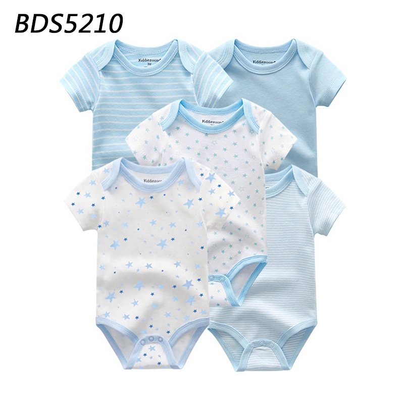 Newborn baby O-neck baby Jumpsuit Cotton clothes for baby 0-12M