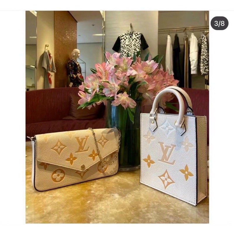 Túi lv Xacha mini hoạ tiết hoa mới nhất 2021