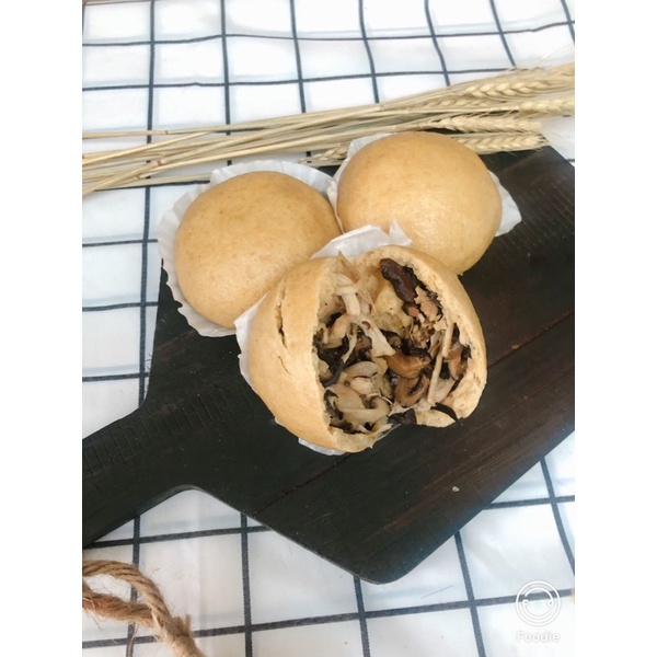 Set 4 Cái Bánh Bao Nguyên Cám Phô Mai Eatclean - Ăn Kiêng Giảm Cân - 100% Men Tươi - By Mon Healthy