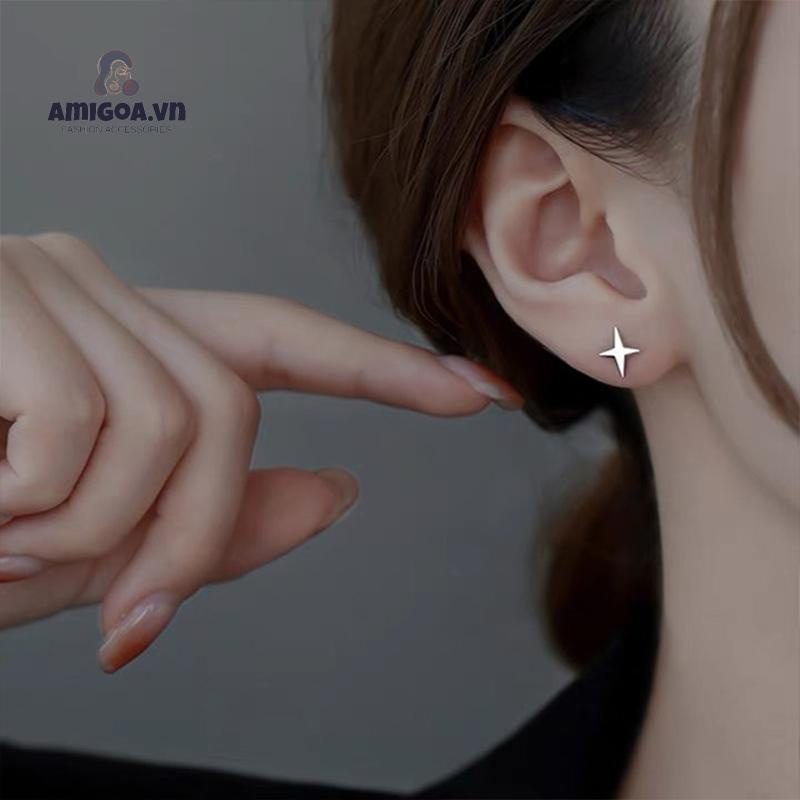 ✨✨Đôi hoa tai bạc sterling 925 đính đá/ ngọc trai giả nhiều kiểu dáng thời trang 2022