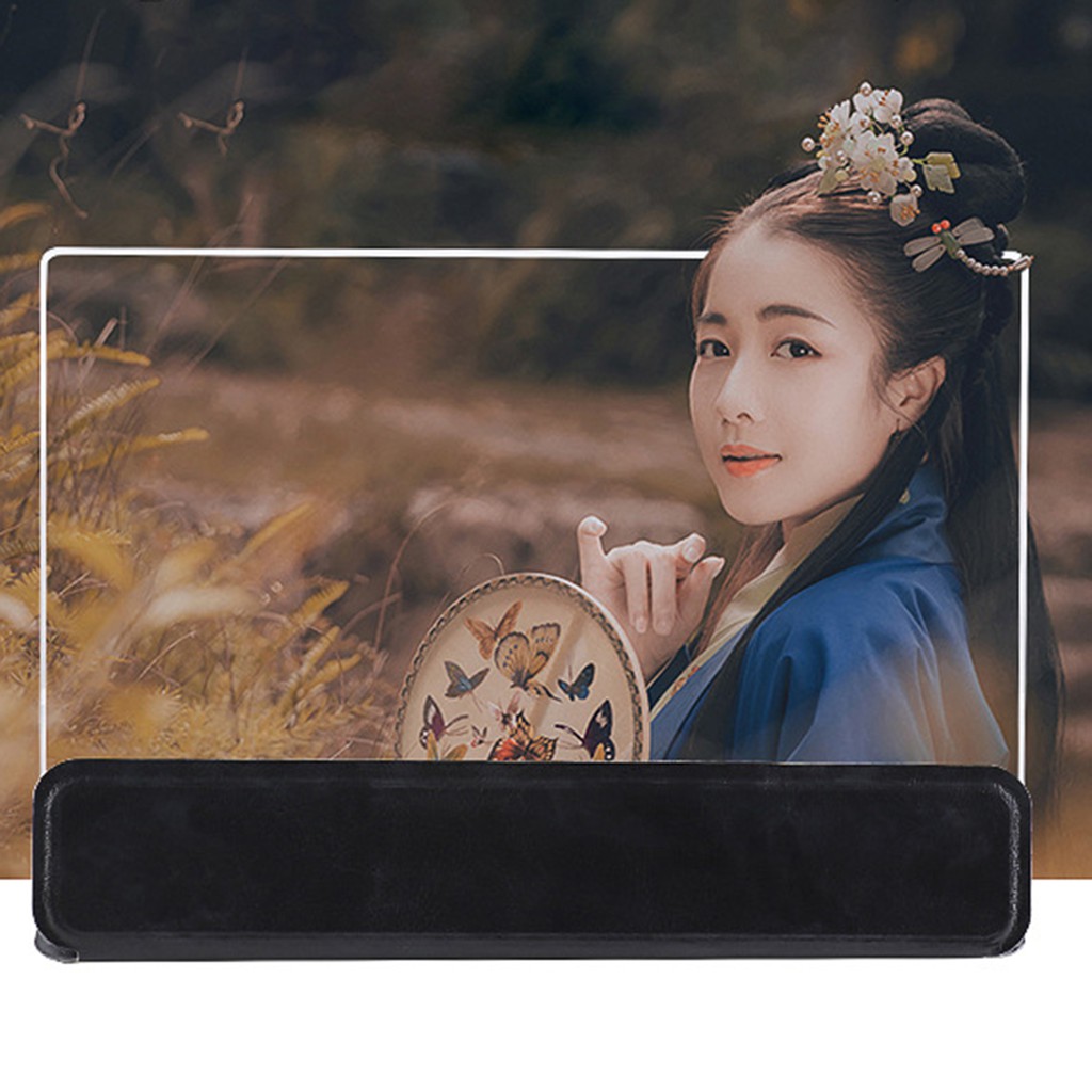 Kính Lúp Phóng Đại Màn Hình Điện Thoại 12 Inch Hd Có Giá Đỡ