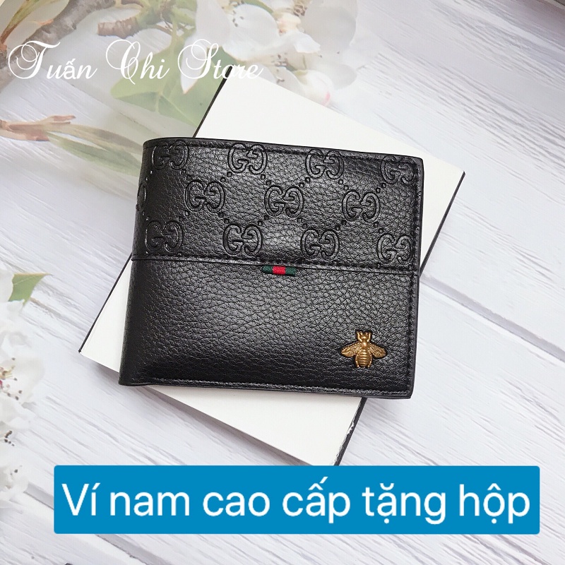 ⚡𝐒𝐈𝐄̂𝐔 𝐒𝐀𝐋𝐄 ⚡ Ví nam da kiểu dáng ngang nhỏ gọn, bóp thời trang nhiều ngăn cao cấp, tặng hộp sang trọng, lịch sự