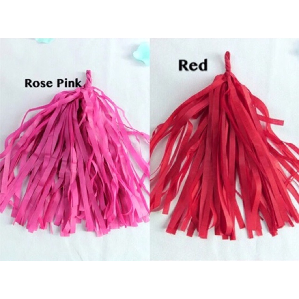 5 Bông Giấy Tua Rua Tự Làm Trang Trí Tiệc