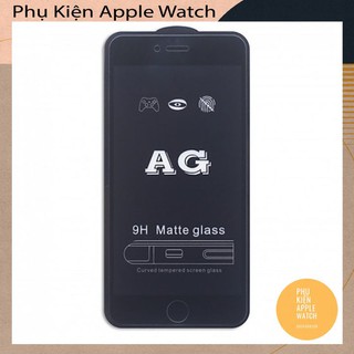 SIÊU PHẨM KÍNH CHỐNG VÂN TAY AG CHO IPHONE -Siêu Cứng,Chống Bám Bụi, Chống Nước 100%