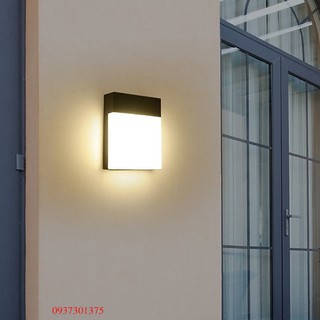 Đèn Tường Led gắn tường Hiện Đại trang trí Ngoài Trời và Trong Nhà SV66 Chống Nước IP65 Ánh sáng vàng