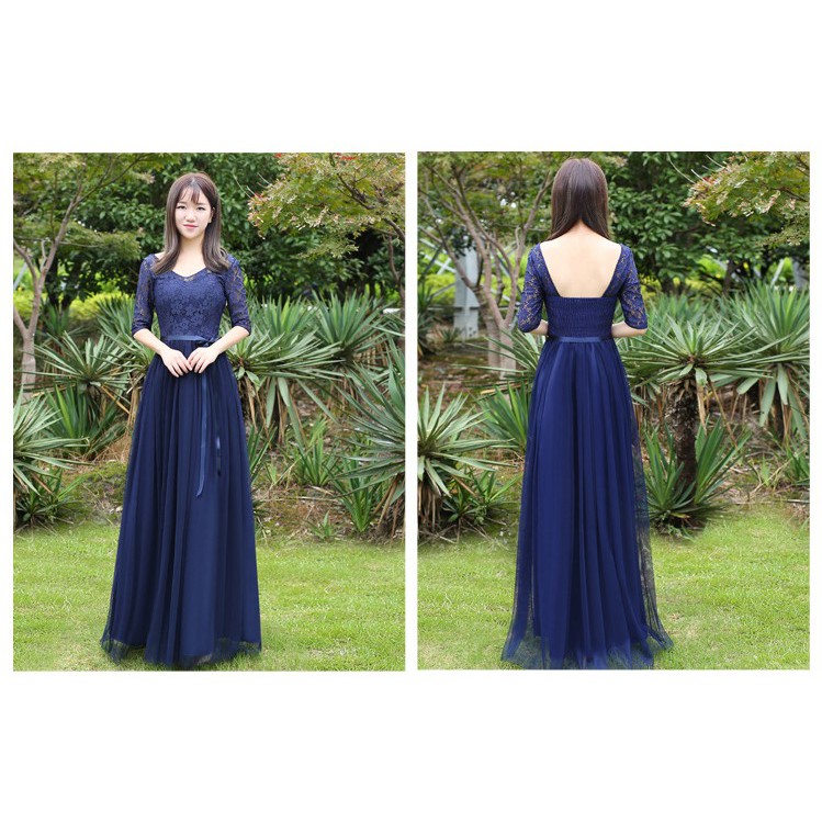 Đầm dự tiệc, tiệc cưới dáng dài (tùng mỏng) BA0766 | BigBuy360 - bigbuy360.vn