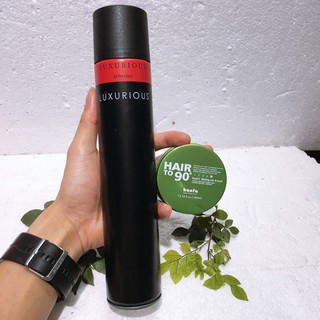 COMBO Gôm xịt tóc Luxurious  Sáp vuốt tóc Kanfa