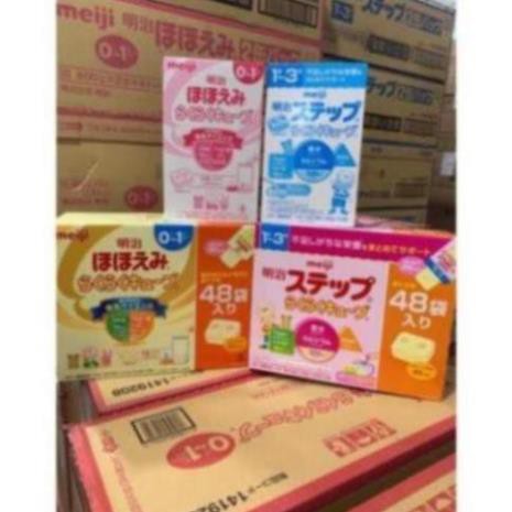 Sữa meji thanh số 0-1 và 1-3  nội địa Nhật Bản mẫu mới