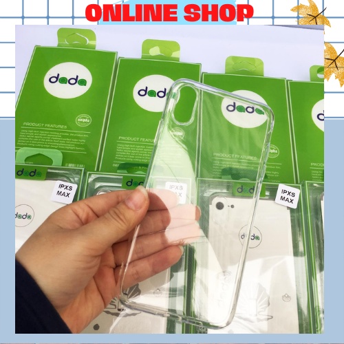 Ốp lưng iphone XSMAX dẻo trong xịn DADA ôm sát máy bảo vệ máy cực tốt-phụ kiện online shop