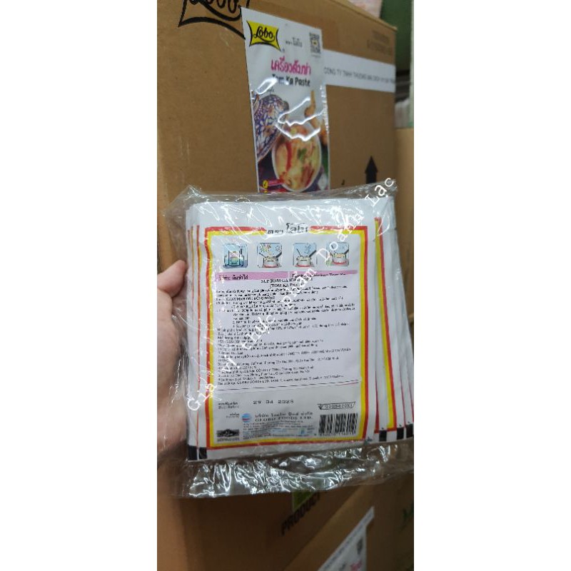 [Lobo Thailand] Gói Gia vị Súp Hầm Gà / Tom Kha Paste/ Tom Ka Paste 50gr 💯 nhập khẩu chính hãng | BigBuy360 - bigbuy360.vn