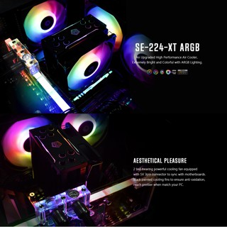Tản nhiệt khí ID-Cooling CPU SE-224-XT ARGB