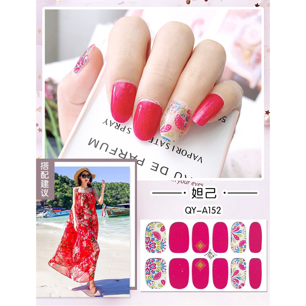 Miếng dán trang trí móng chống thấm nước