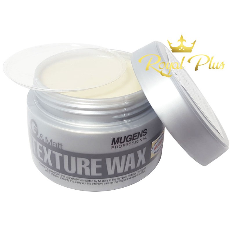 Sáp vuốt tạo kiểu tóc siêu cứng cho Nam giới Mugens Texture Wax Hàn Quốc 90g