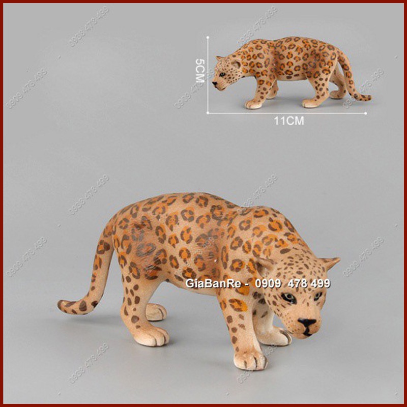 Mô Hình Gia Đình Báo Đốm Leopard Phi Châu - Thế Giới Động Vật - 7677.2