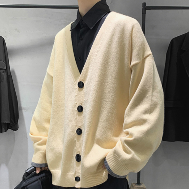 Áo Khoác Cardigan Len Tay Dài Thời Trang Dành Cho Nam | BigBuy360 - bigbuy360.vn