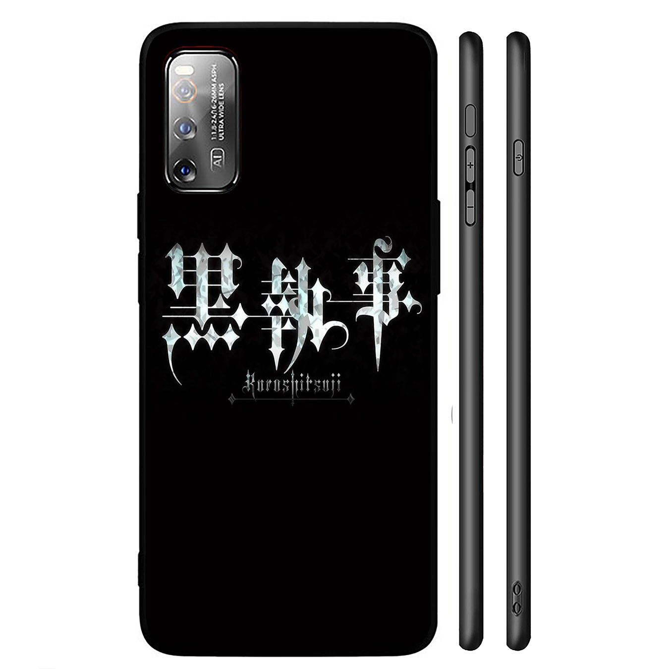 Mềm Ốp Điện Thoại Silicon Họa Tiết Black Butler Kuroshitsuji Cho Oppo Reno 4 3 Pro 2 Z F 2f 2z A93 F9 F17 Pro A73 2020 A7x Reno4 Reno3