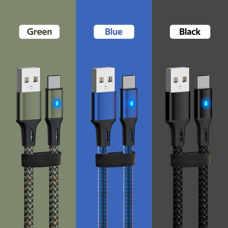 Cáp sạc nhanh USB Type C 5A TBTIC cho Samsung Galaxy S10 S9 S8 S20 S21 Plus A51 A11 Note 10 9 8 Huawei P40 P30 P20