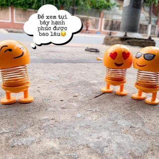 Set 3 con thú nhún cảm xúc