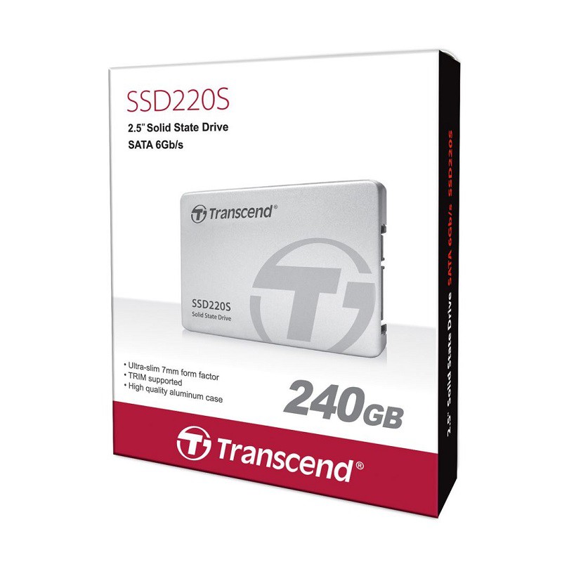 Ổ cứng cắm trong SSD Transcend - SSD220 SATA III 3D NAND