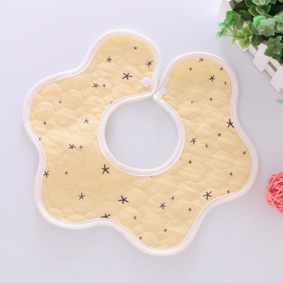 Yếm ăn dặm Apricot Vàng
