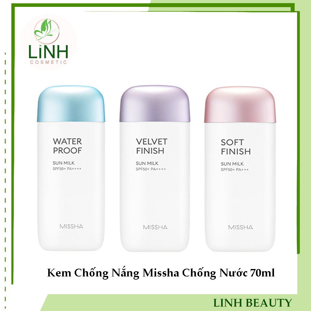 Kem Chống Nắng Missha. Chống Nước 70ml