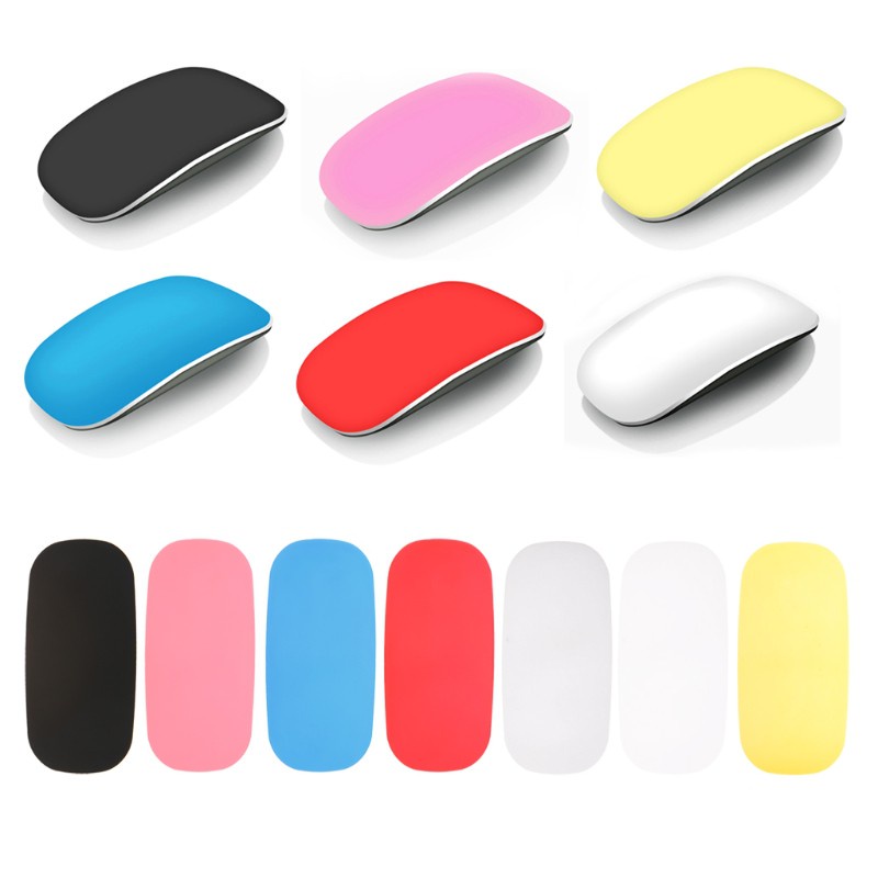 Ốp Điện Thoại Silicon Mềm Siêu Mỏng Màu Trơn Cho Apple Magic Mouse